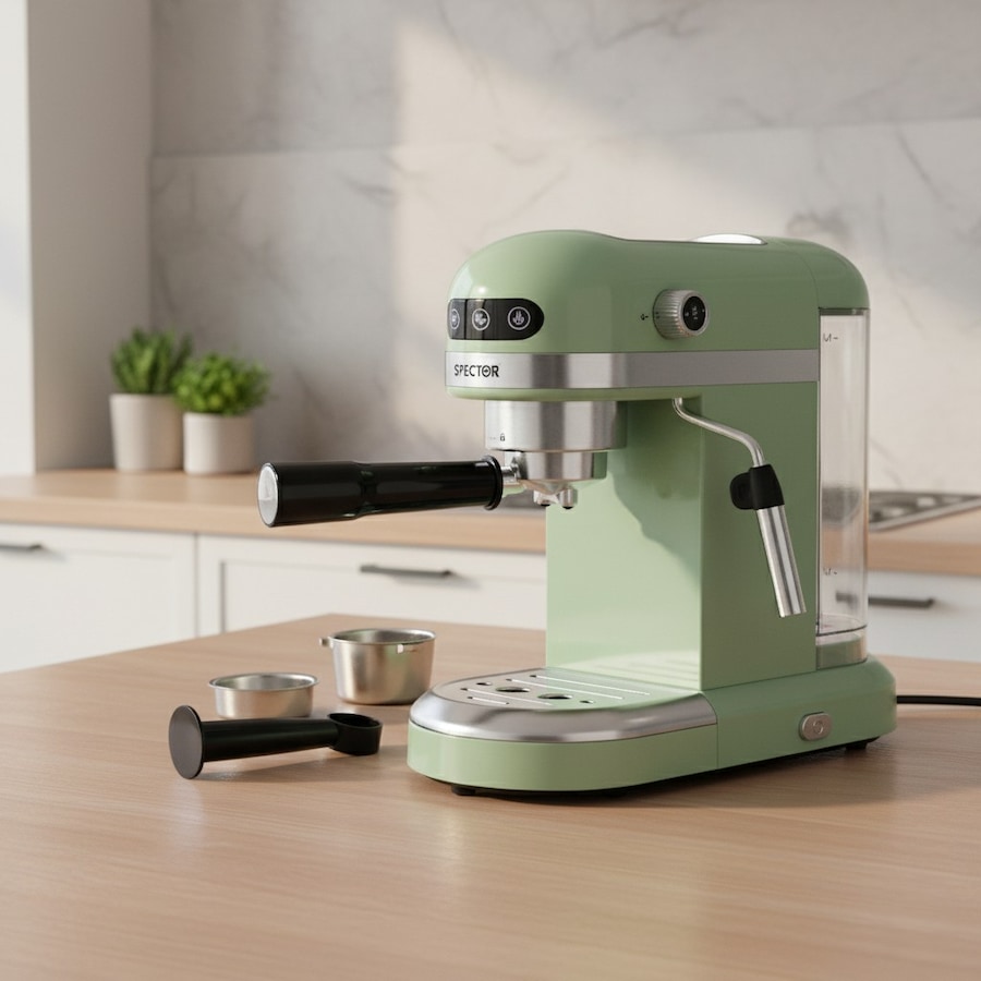 Spector 20 Bar Coffee Machine Espresso Cafe Maker - Mint