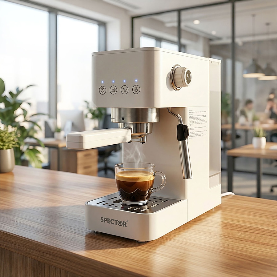 Spector Espresso Coffee Machine Maker 20 Bar Milk Frother Cappuccino Latte Cafe