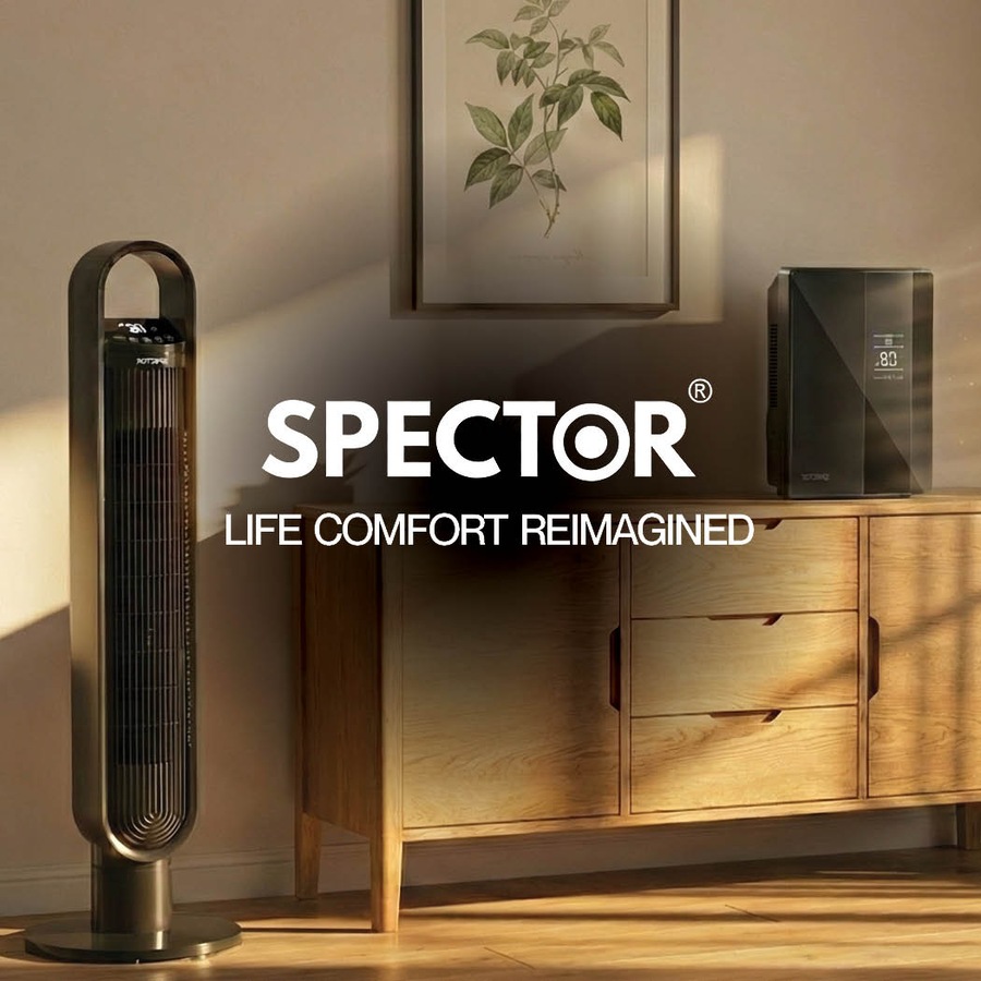 100cm Tower Fan Portable Oscillating with 3 Speeds - Black