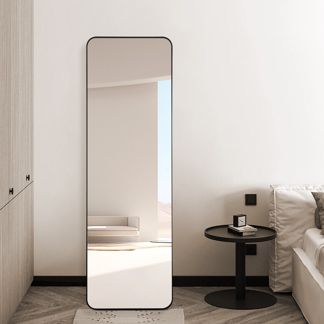 Buy Yezi 160X50CM Full Length Mirror Floor Free Standing Wall-Mounted ...