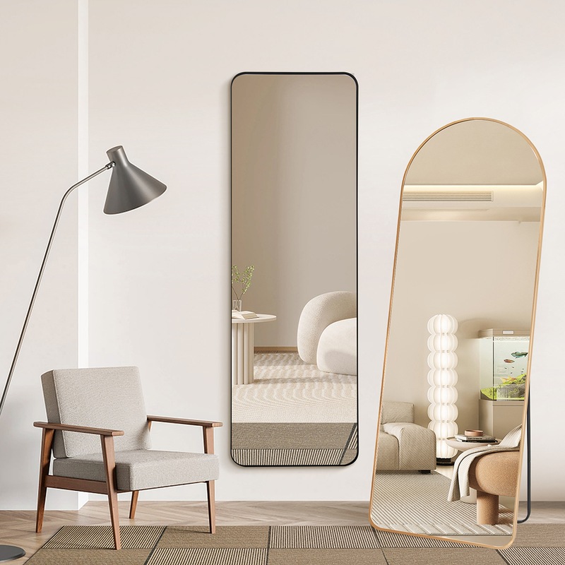 Buy Yezi Full Length Mirror Floor Free Standing Dressing Mirror Stand ...