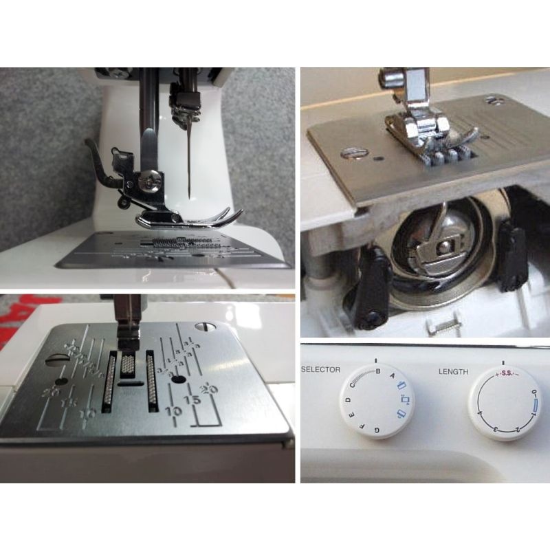 Buy Janome 58 Stitch Mechanical Sewing Machine JR1012 MyDeal