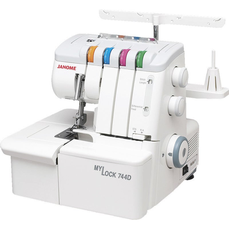 Janome MyLock Overlocker Sewing Machine Model 744D