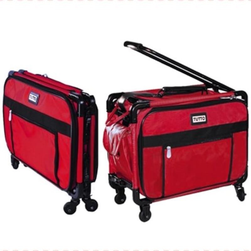 Tutto Medium Sewing Machine Bag w/ Wheels in Red Buy Sewing & Knitting 190733 Tutto Medium Sewing Machine Bag w/ Wheels in Red Buy Sewing & Knitting 190733