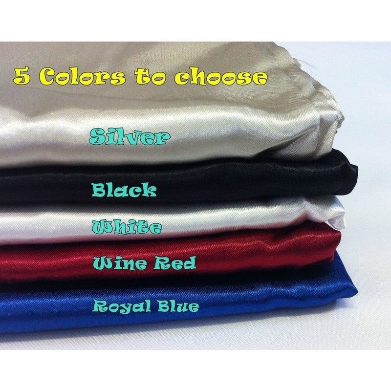 Buy 2x Silky Satin Pillowcase Set in 5 Colours 48x73 cm MyDeal