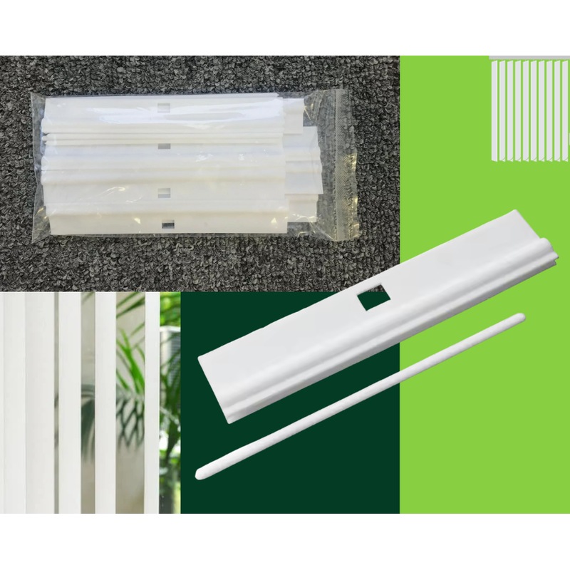 Buy 8 x 127mm Vertical Blind Top Hangers Height Adjustable MyDeal