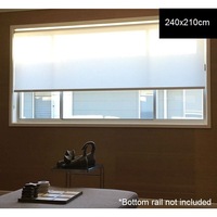 Light Filtering Roller Blinds in Cream 240x210cm