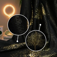 Single Panel Eyelet BLOCKOUT Curtain with pattern 140~300 cm (W) x 221 cm (D)