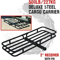 I-Max Steel Tow Bar Cargo Carrier Rack 227kg