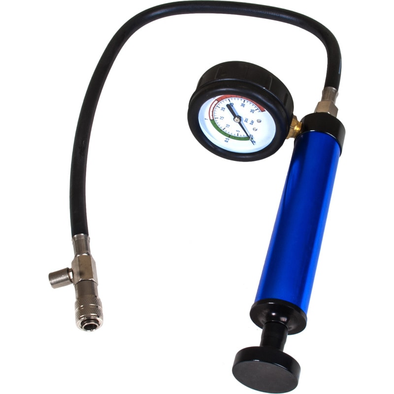 Car radiator testing Clearance