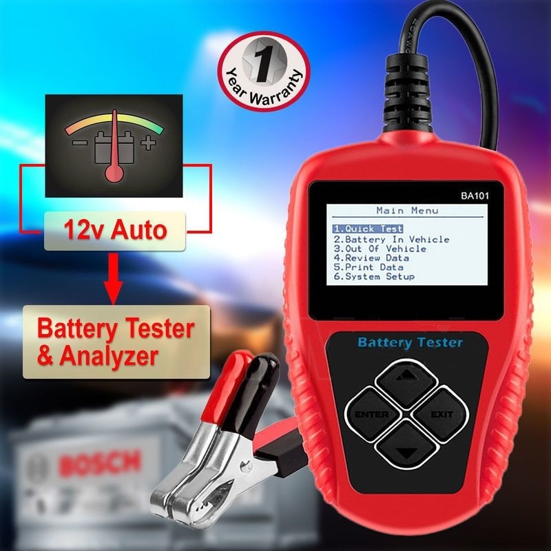 Micro-500 12V Car Battery Tester 40-3000 Lithium Battery Test Lead Acid Battery Analyzer Led Display With Qr Code I5189455760