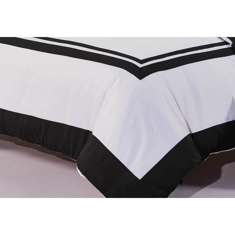 Buy 3pcs Luxton Black White Quilt Cover Set /optional( Queen / King