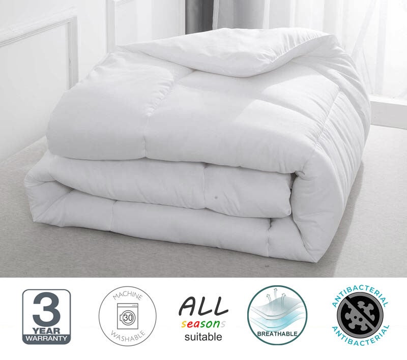 Everyday Quilt 300GSM Doona for All Seasons ( Single / Double / Queen / King / Super King size)