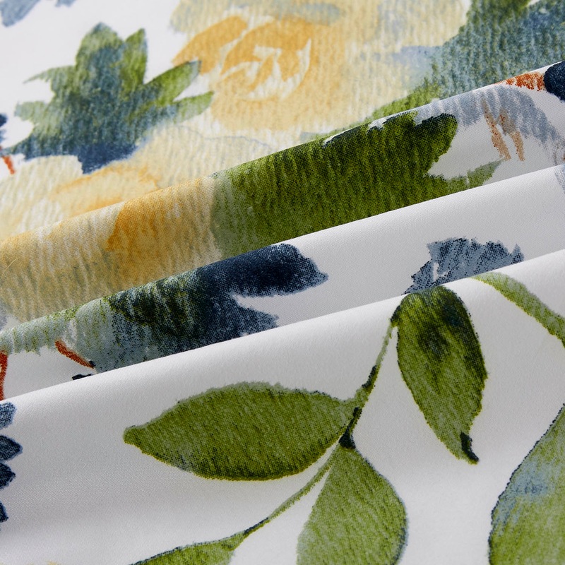 Buy Daralis Floral Leaf Quilt Cover Set ( Queen / King / Super King / Double / Single) MyDeal