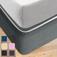EZYFIT Bed Valance Stretch Bed Wrap ( multiple colors and sizes )