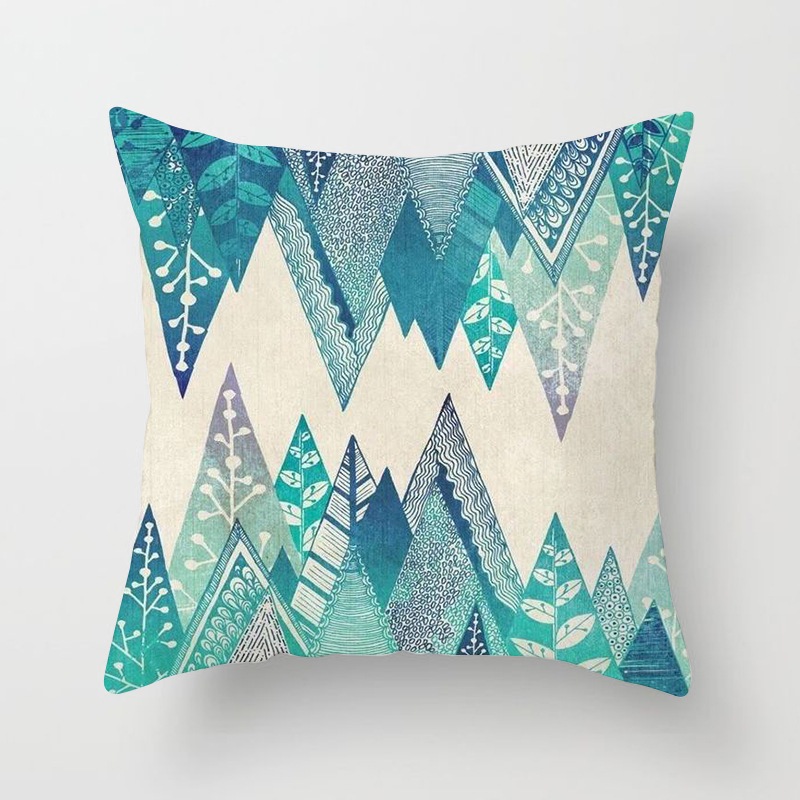 Aqua blue cheap cushions