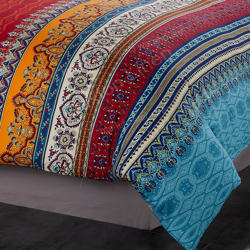 Buy Luxton Bohemian Striped Mandala Quilt Cover Set multiple options