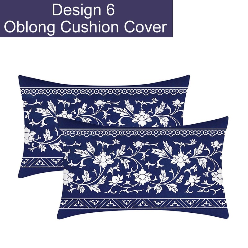 Buy Luxton Navy Blue Hamptons Cushion Covers Decorative Oblong / Square