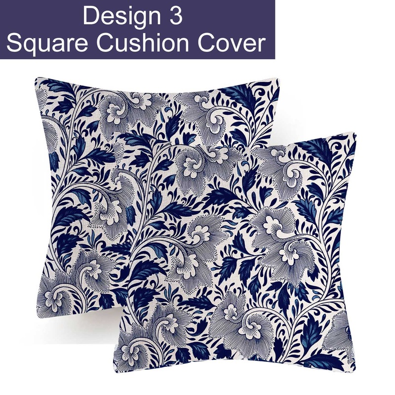 Buy Luxton Navy Blue Hamptons Cushion Covers Decorative Oblong / Square
