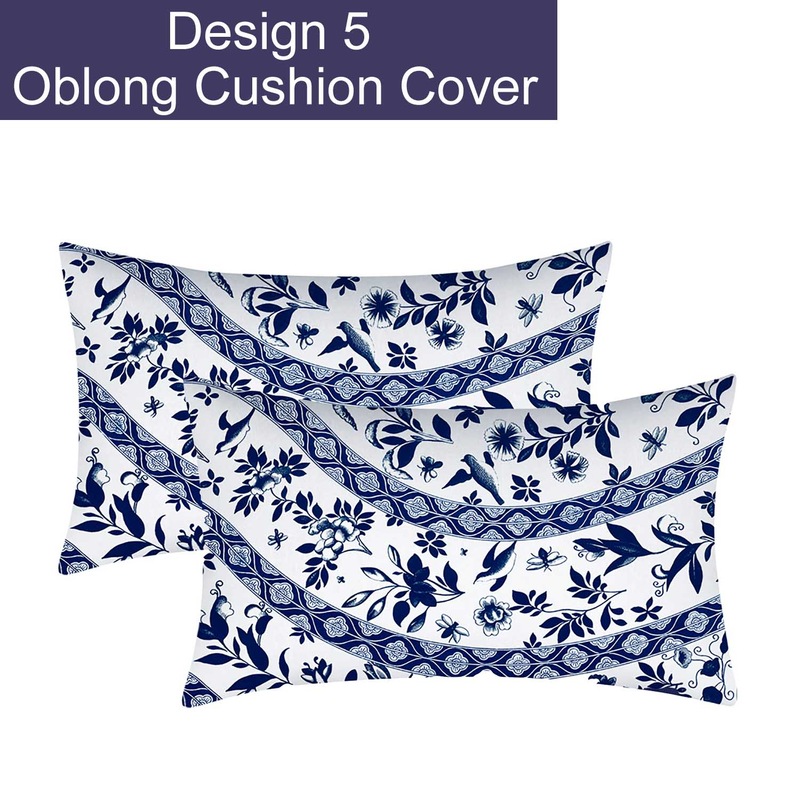 Buy Luxton Navy Blue Hamptons Cushion Covers Decorative Oblong / Square