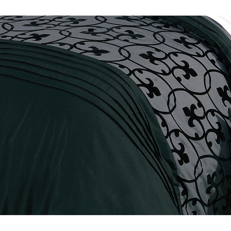Buy Lyde Pintuck Rich Black Grey Quilt Cover Set /optionals( Queen / King / Super King / Double