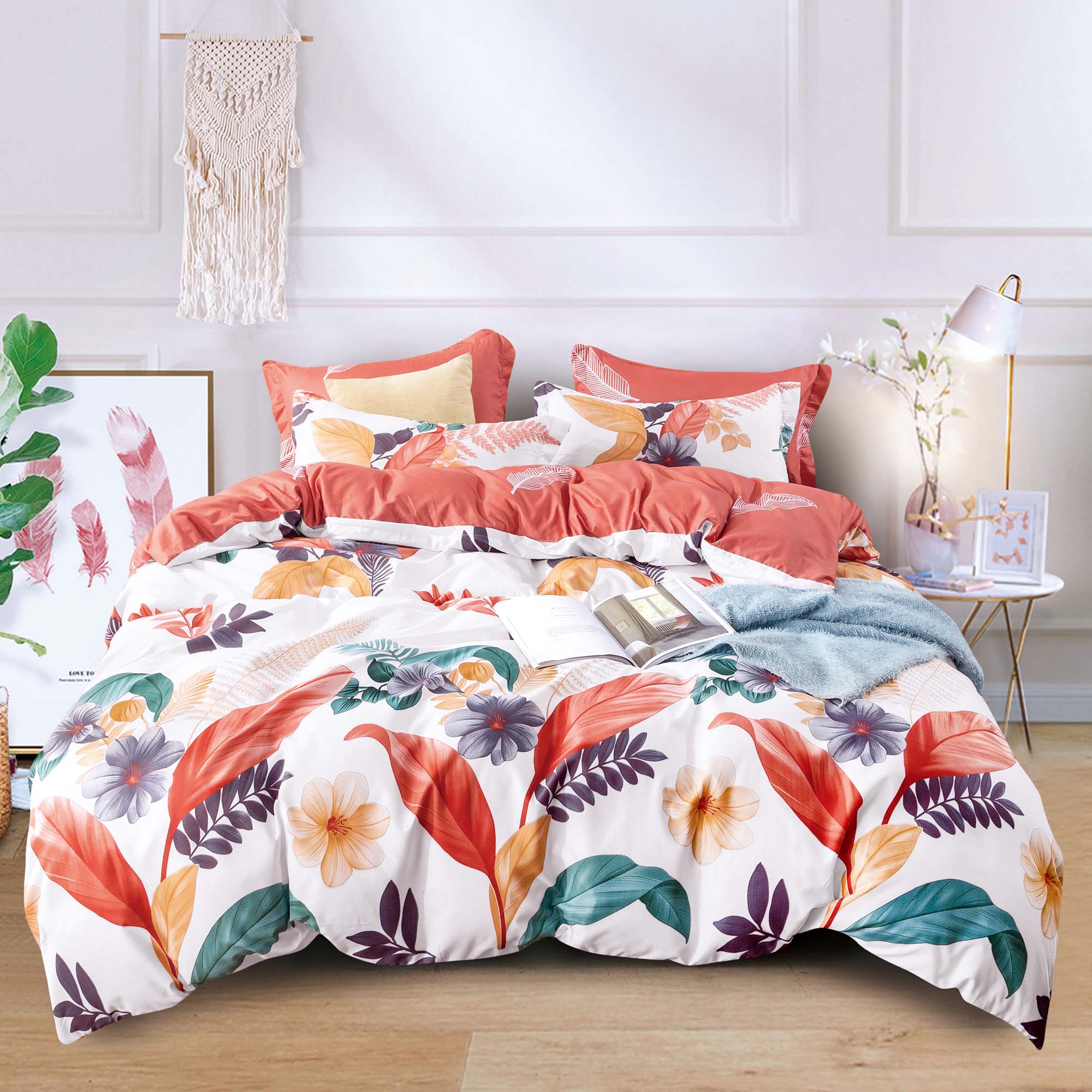 Palila Tropical Quilt Cover Set ( Double / Queen / King / size)