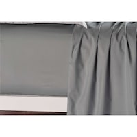 Plain Slate Color Fitted Sheet (Single / Queen / King Options)