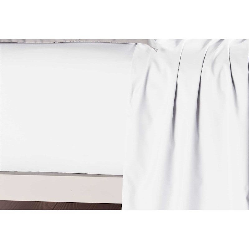 Plain White Color Fitted Sheet (Single / King Single / Queen / King Options)