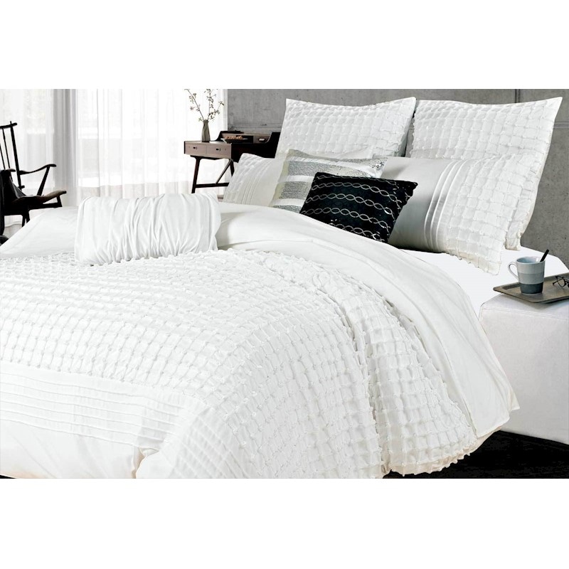 buy-super-king-size-white-pintuck-3pcs-quilt-cover-set-mydeal