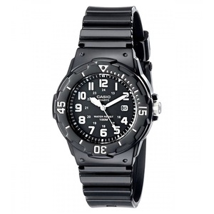 Casio Black Women's or Girls 100m Analog Sports Watch LRW-200H-1B