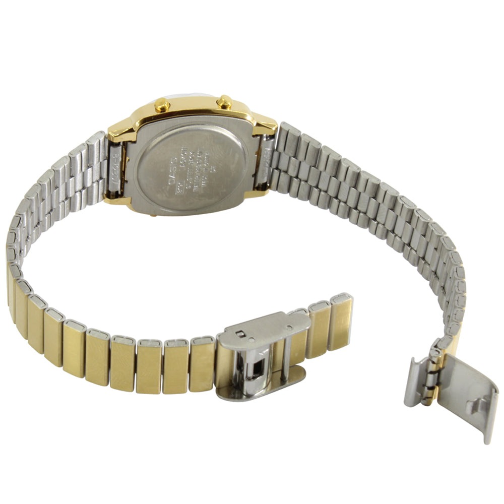 Casio LA670WGA-2 Gold \u0026 Light Blue Small Women's Stainless Steel Digital  Watch - MyDeal
