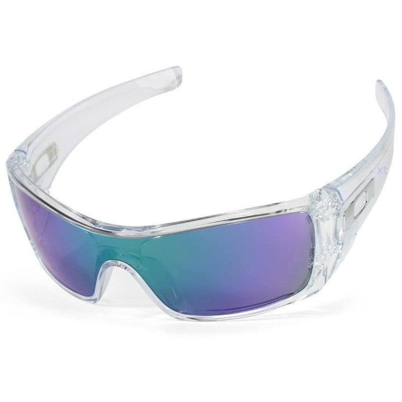 Buy Oakley Batwolf OO9101-5427 Polished Clear/Jade Iridium Sunglasses -  MyDeal