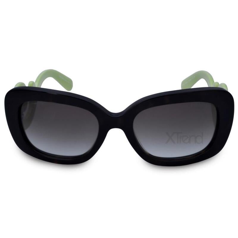 prada sunglasses green arms