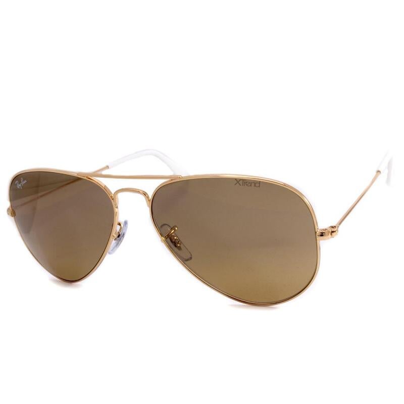 Buy RayBan RB3025 001/3K Aviator Gradient Gold/BrownSilver Sunglasses