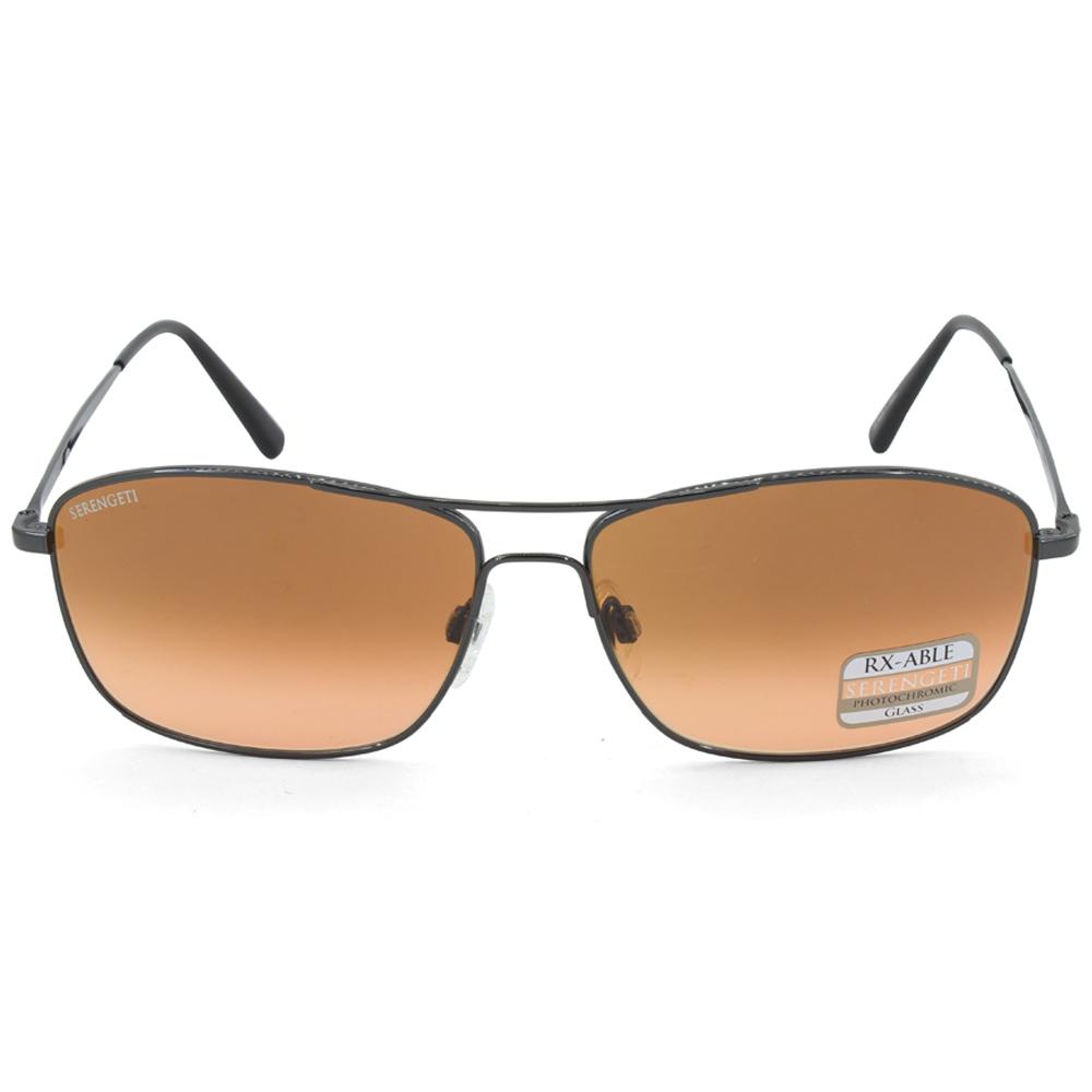 Gray Shiny Frame 59mm Non-Polarized NIB Serengeti 8694 Corleone Sunglasses  from Aviator-Sunglasses