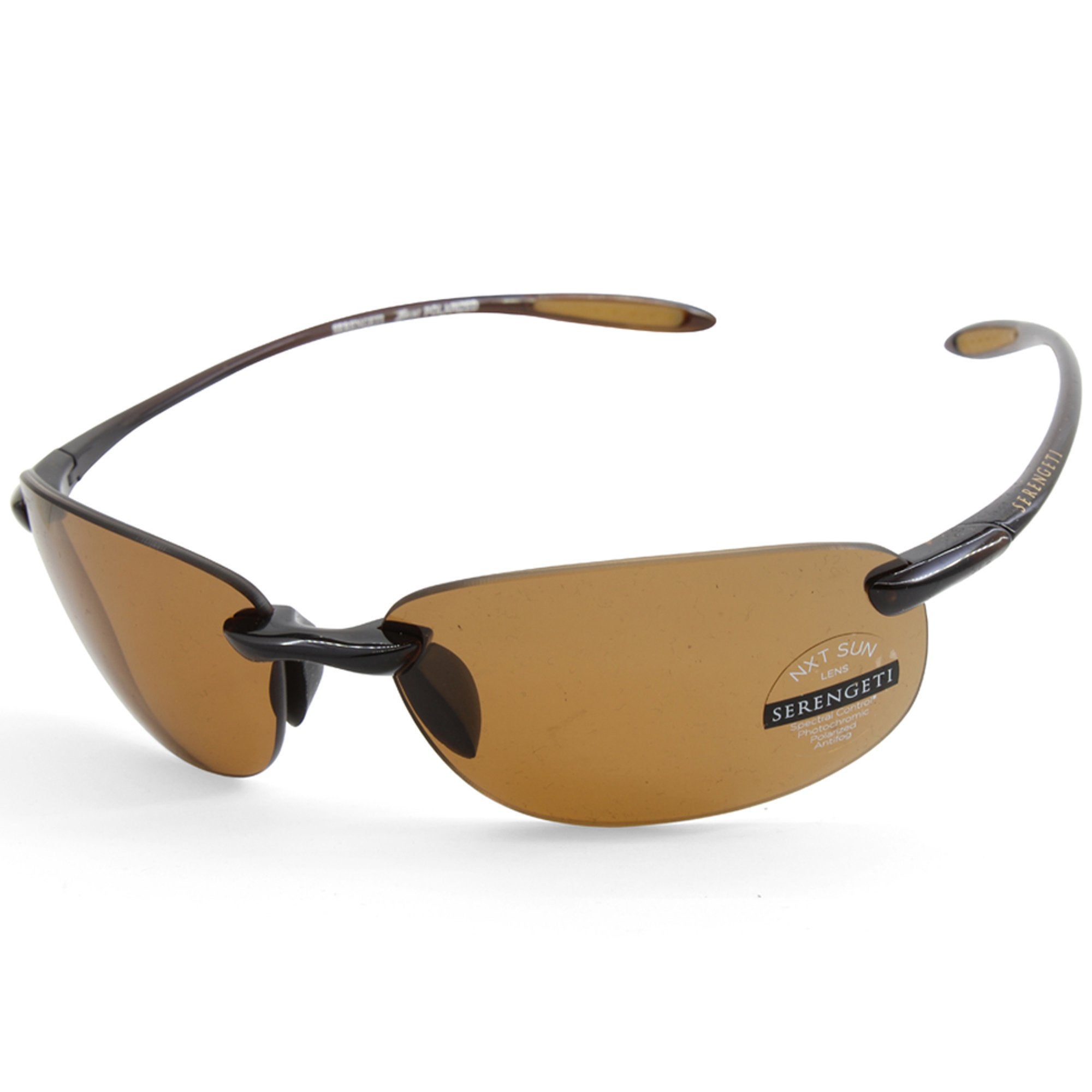 Serengeti Nuvino 7316 Shiny Brown/Brown PhD 2.0 Drivers Polarised Sunglasses