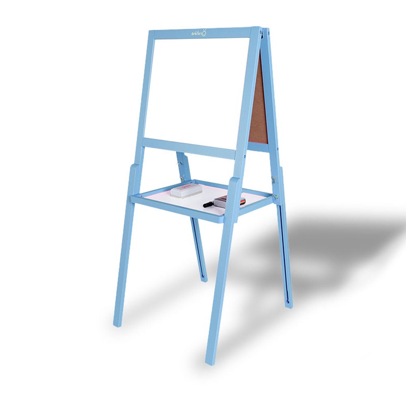 Buy Kids Children Wooden Easel Art Whiteboard Blackboard