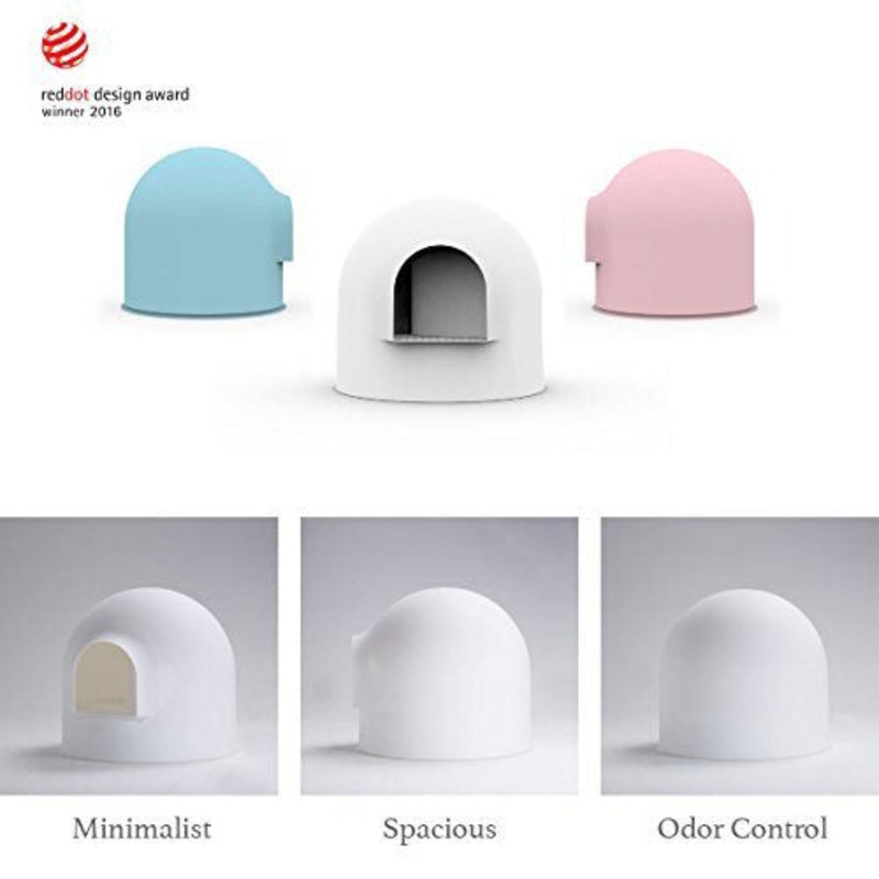 Buy Pidan Igloo Snow House Portable Hooded Cat Toilet Litter Box Tray