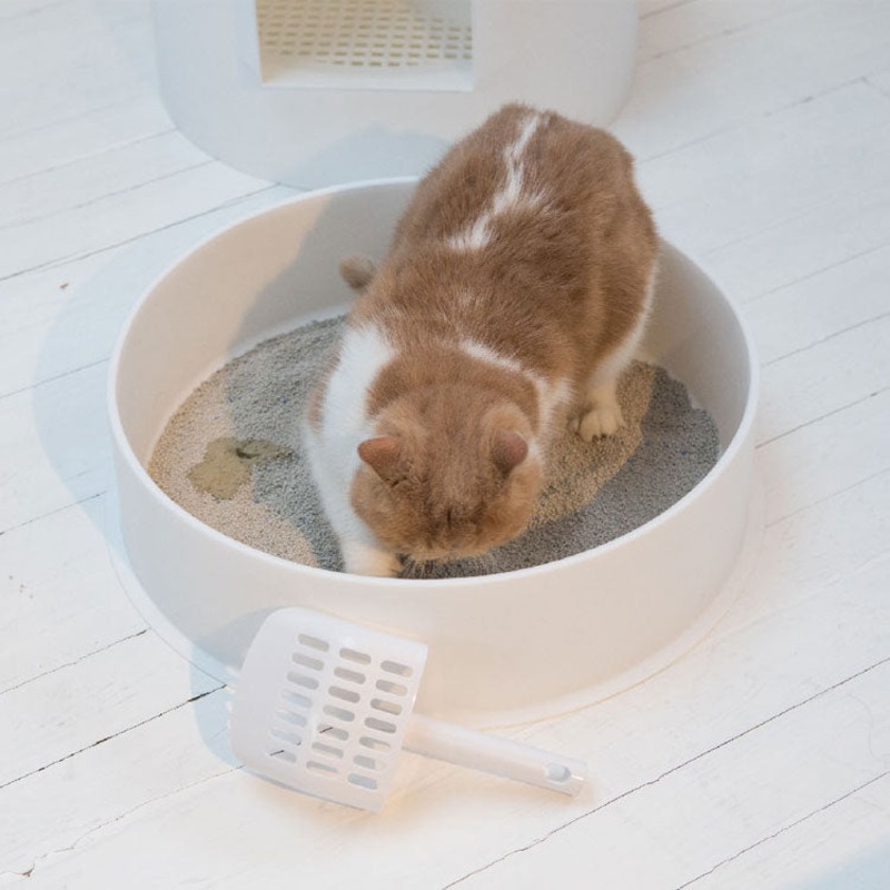 Pidan Igloo Snow House Portable Hooded Cat Toilet Litter Box Tray House