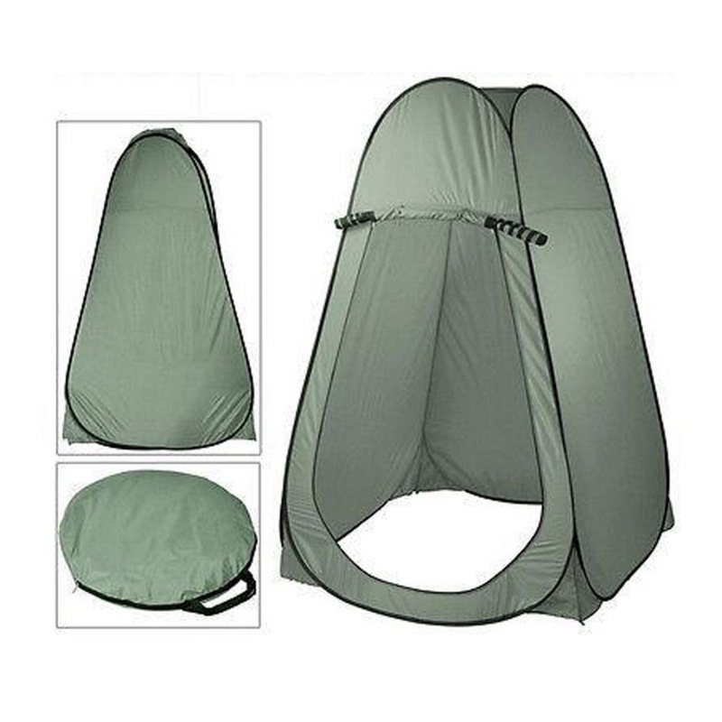 Buy Pop Up Camping Shower Toilet Tent Outdoor Privacy Portable Change Room Shelter green MyDeal