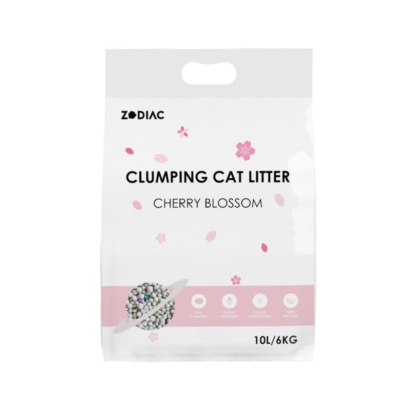 Buy Zodiac Premium Dust Free Clumping Bentonite Cat Litter Cherry