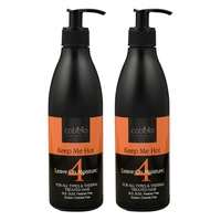 2 x Cabello Leave-On Moisture Keep Me Hot 2 x 400mL