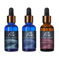 3 x Re Facial Serums - Regenerate Treatment AM/PM - 3x30mL