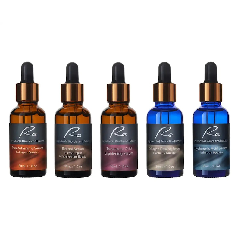 Buy 5 x Re Facial Serums - Ageless Rejuvenation Treatment AM/PM ...