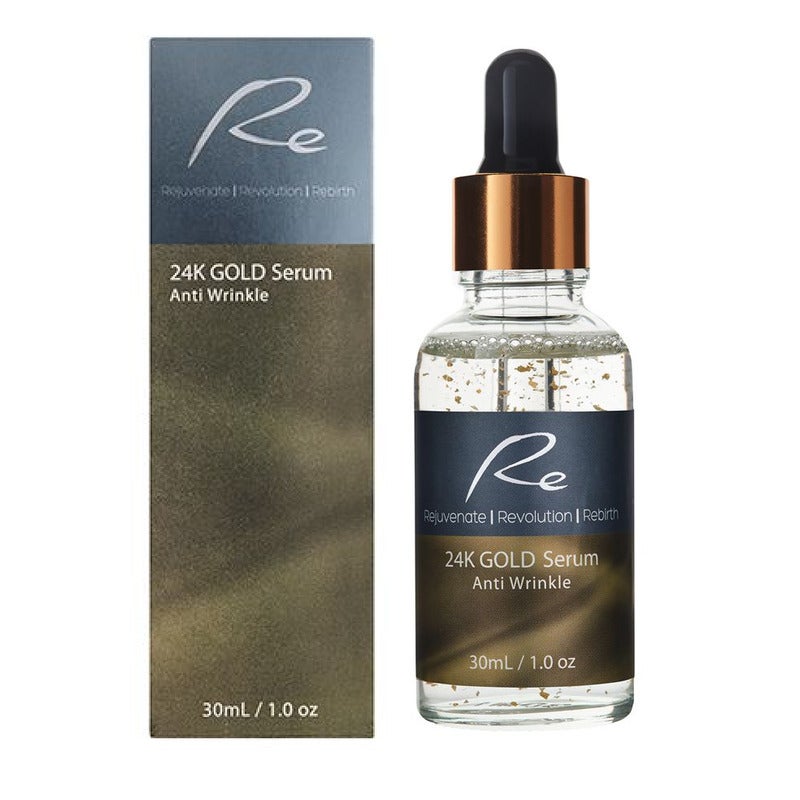 RE 24K Gold EGF Anti Wrinkle Face Serum 30ml