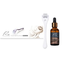 Re Facial Derma Roller 540 needles + Retinol Serum 30mL