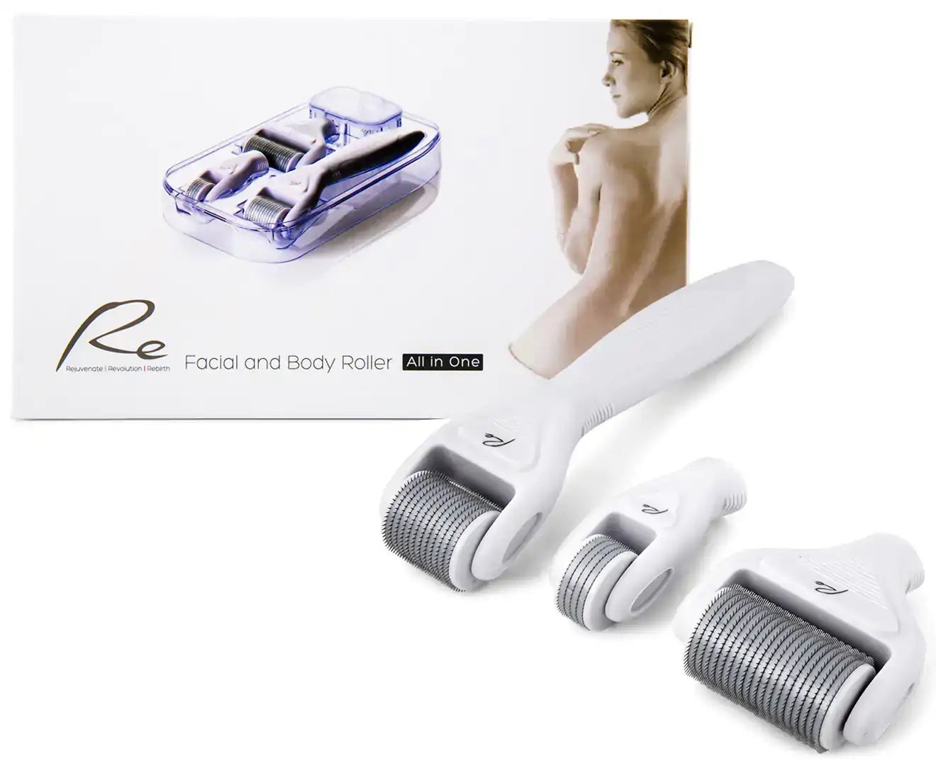 Re Facial Derma Roller All In One Set