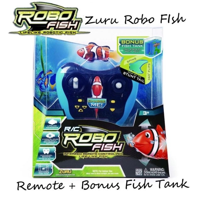 Zuru Remote Control Robot Fish Toy w 