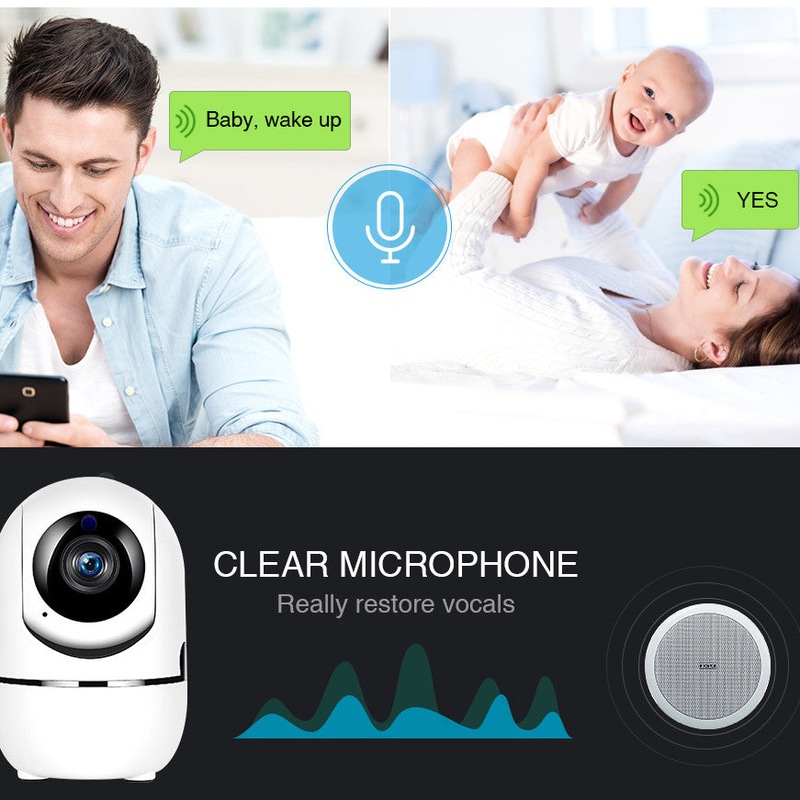 Buy 1080P Full HD Wireless IP Automatic Tracking Camera - MyDeal