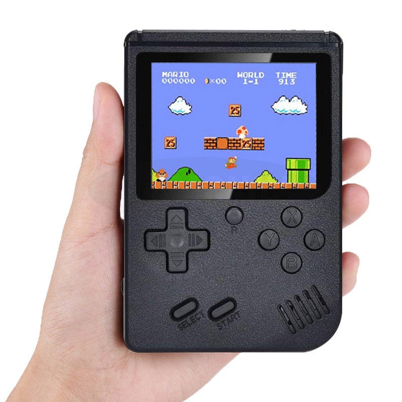 Wholesale 500 in 1 Retro Classic Game Box Portable Handheld Game Console  Built-in Classic Games (Pink)